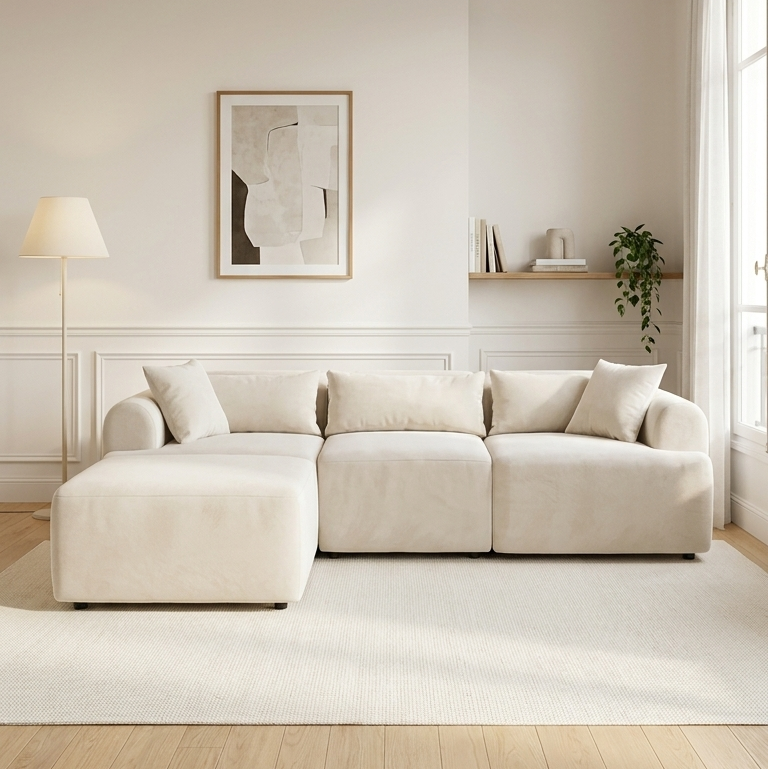 Quel canapé pour un salon de 20 m² ? Tailles et modèles